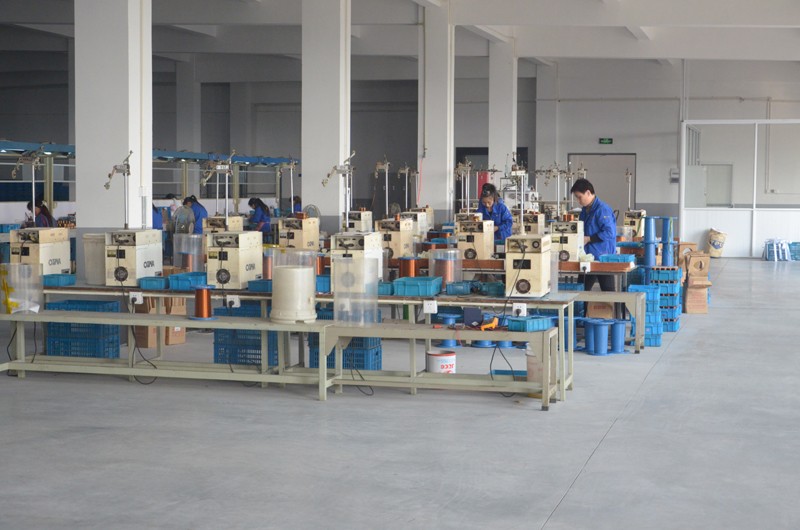 Hydraulic-valve-coil-winding-workshop